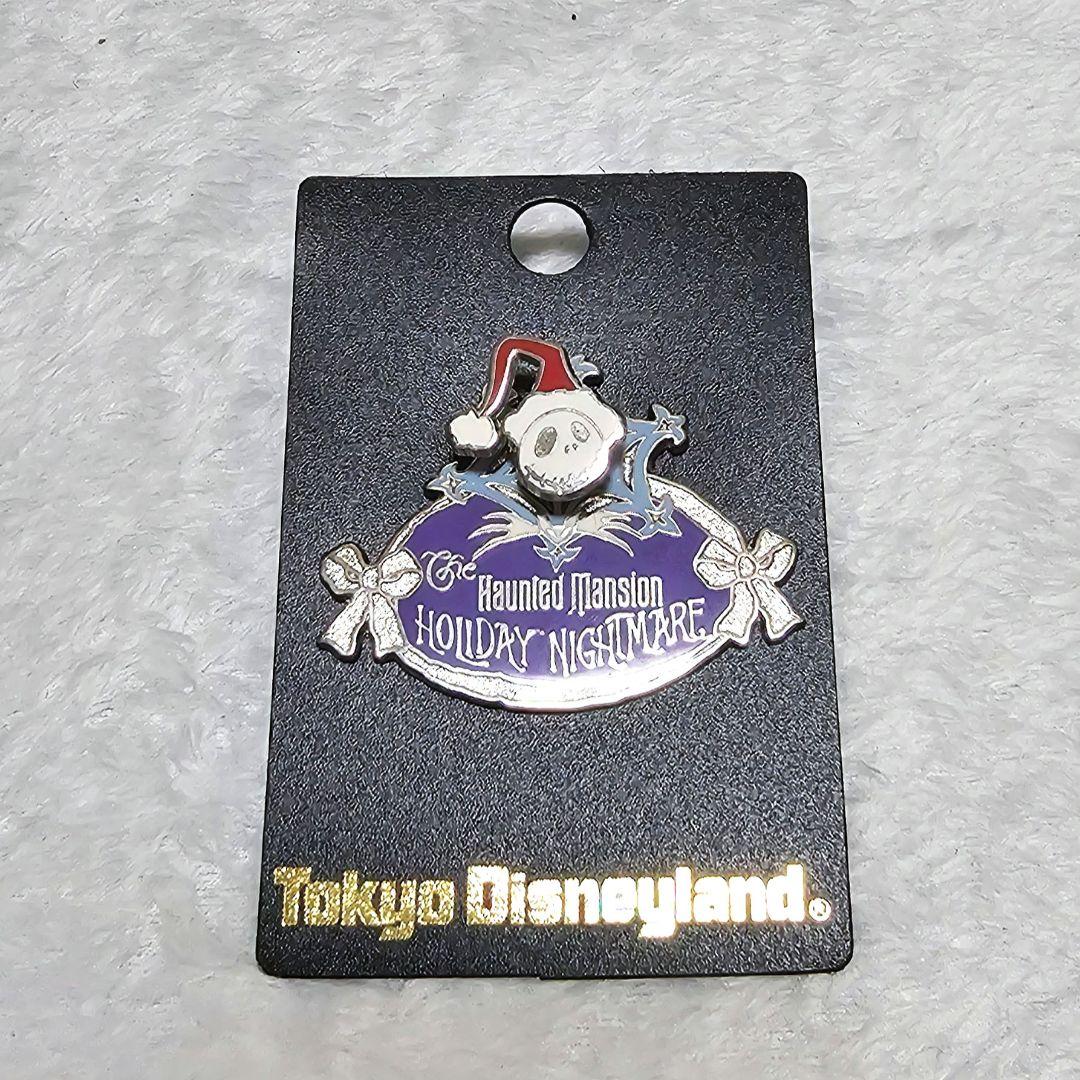 Disney TDLホリデーナイトメア ホーンテッドマンション ピンバッジ