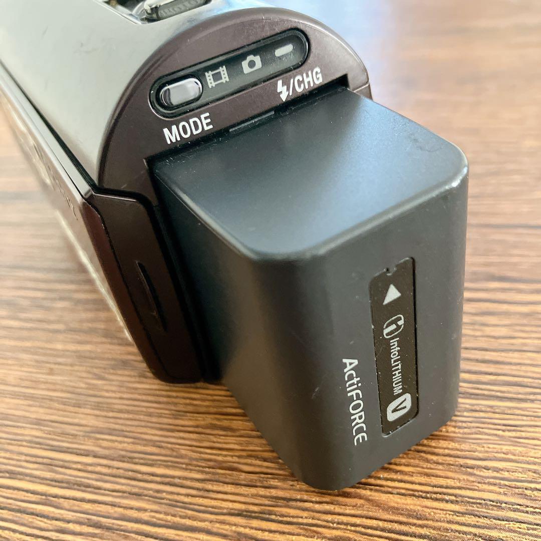 SONY　Handycam　HDR-CX370V ビデオカメラ　動作品　PC転送