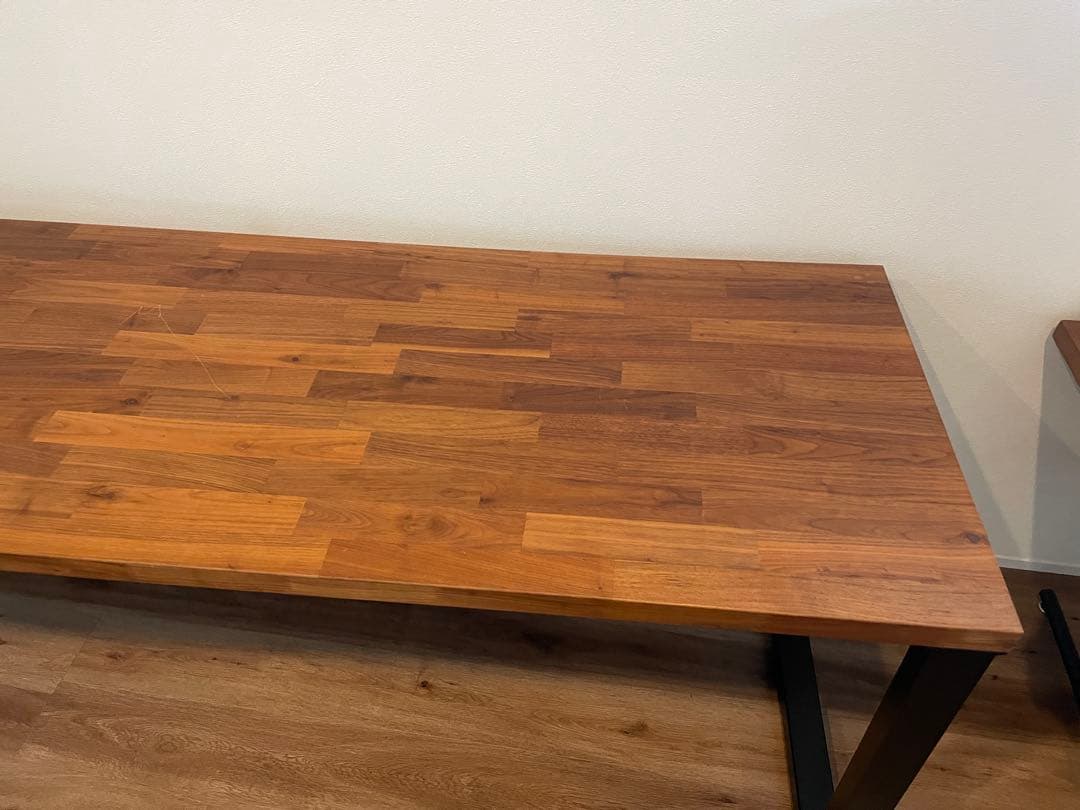 送料込 259cm KARLBY カールビー ウォールナット天板のみ IKEA