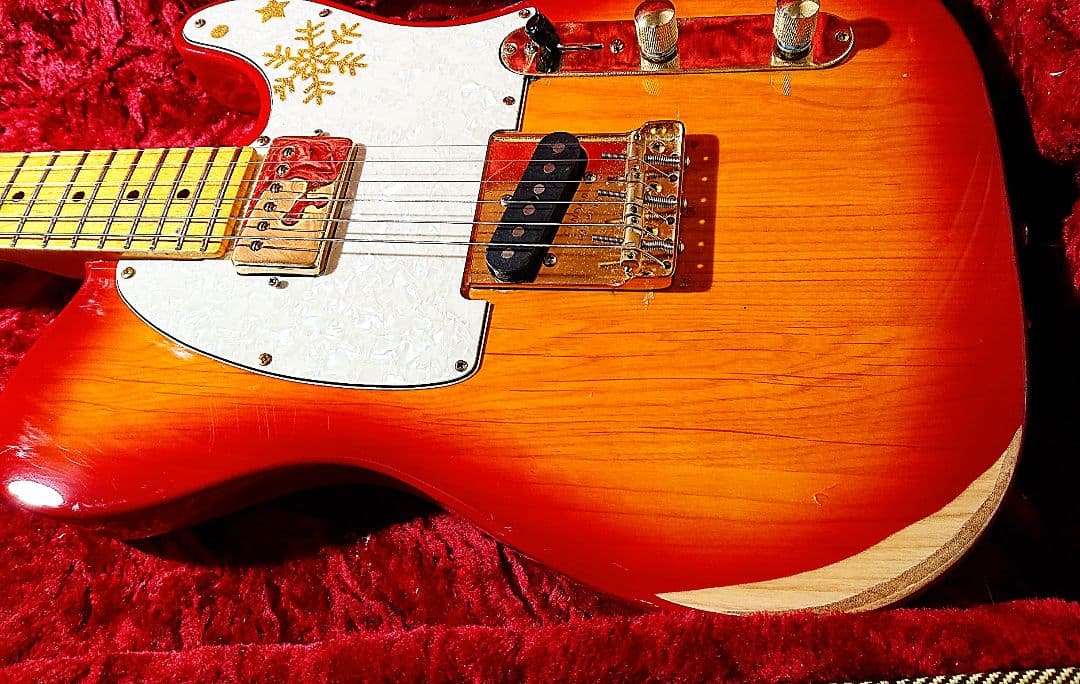 テレキャスター リバースヘッド チェリーサンバースト