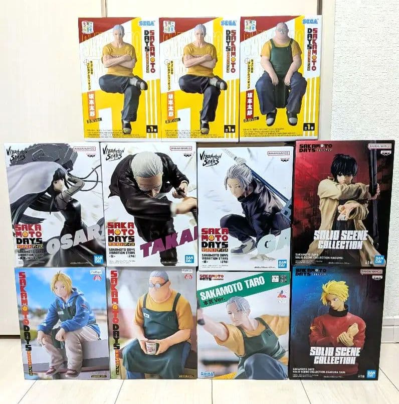 SAKAMOTO DAYS / サカモトデイズ フィギュア 11点 まとめ 2025年11月最新】SAKAMOTO DAYSクレーンゲームプライズ景品入荷