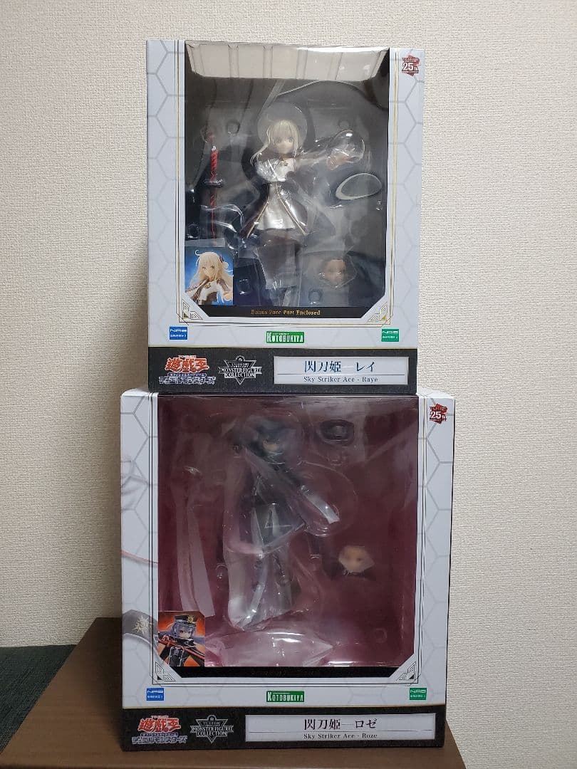 新品未開封 遊戯王デュエルモンスターズ 閃刀姫 レイ ロゼ 特典パーツ