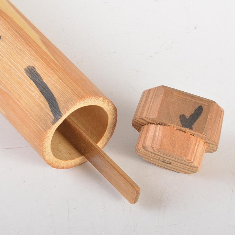 茶道具茶杓銘「好日」前大徳寺藤井誡堂書付共筒共箱C6042