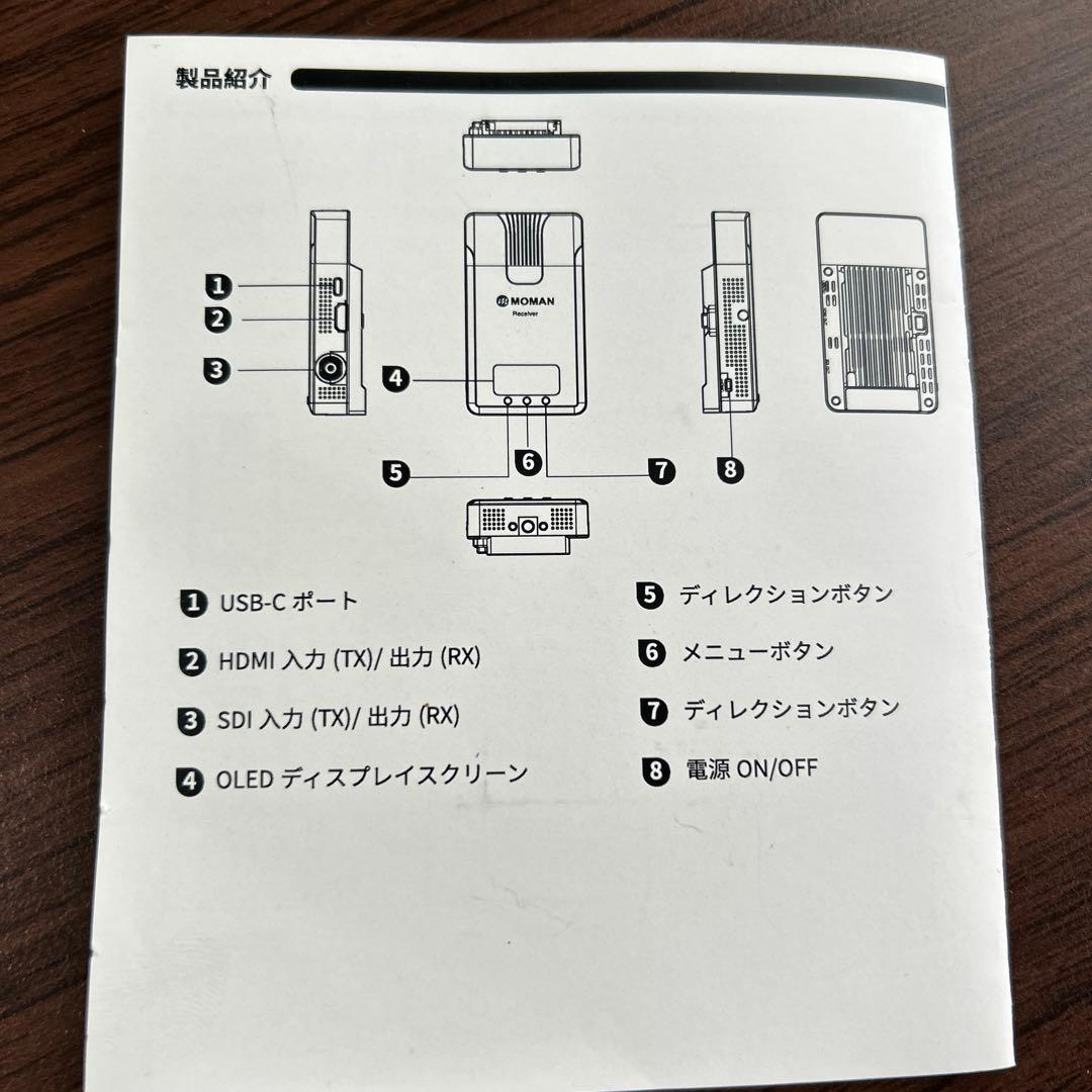 MOMAN Matrix 600 ワイヤレスシステム