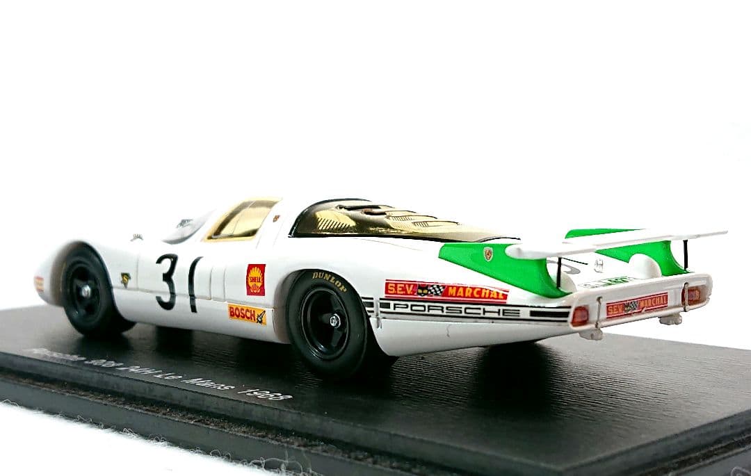 スパーク 1/43 ポルシェ 908 #31 P.P LM1968