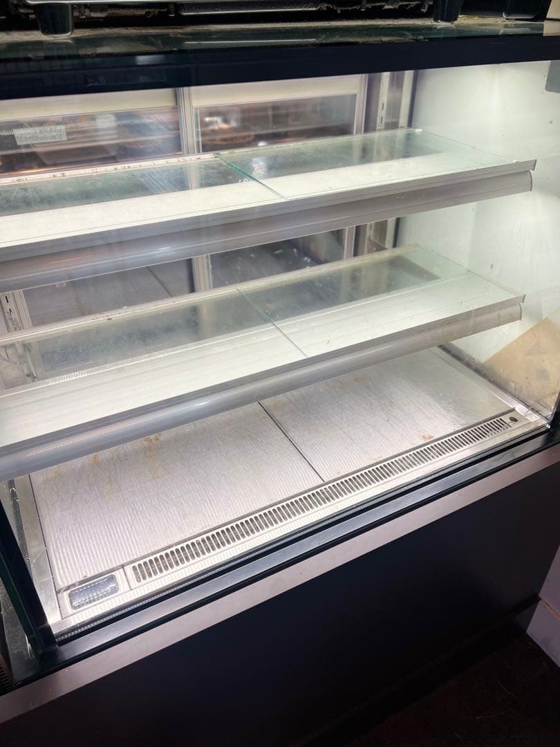 冷蔵ショーケース 3段 ガラスドア
