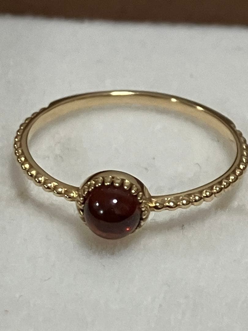 k10 ガーネット　リング