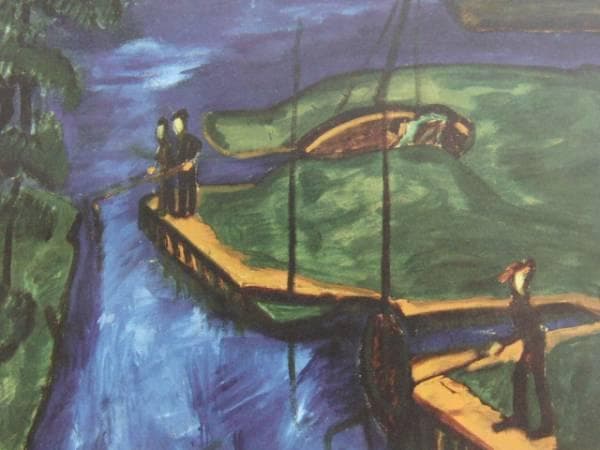 Erich Heckel、ANGLER、海外版超希少レゾネ、新品額付