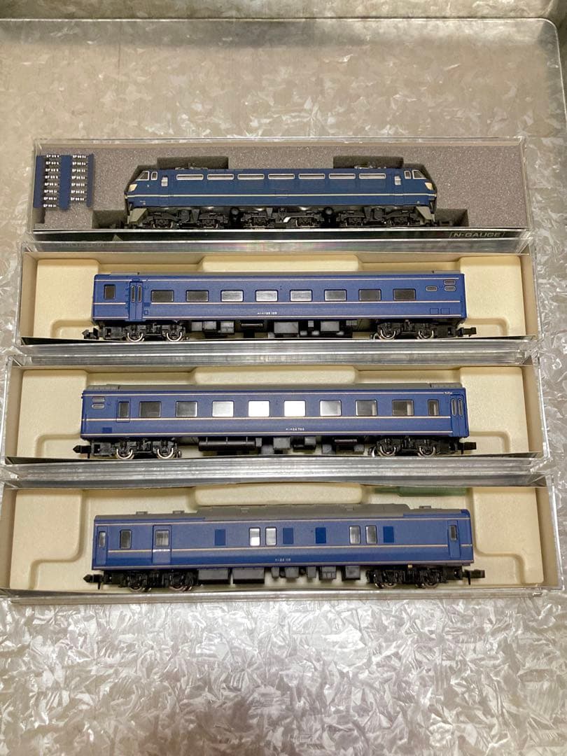 KATO EF66 3004 ブルートレインセット