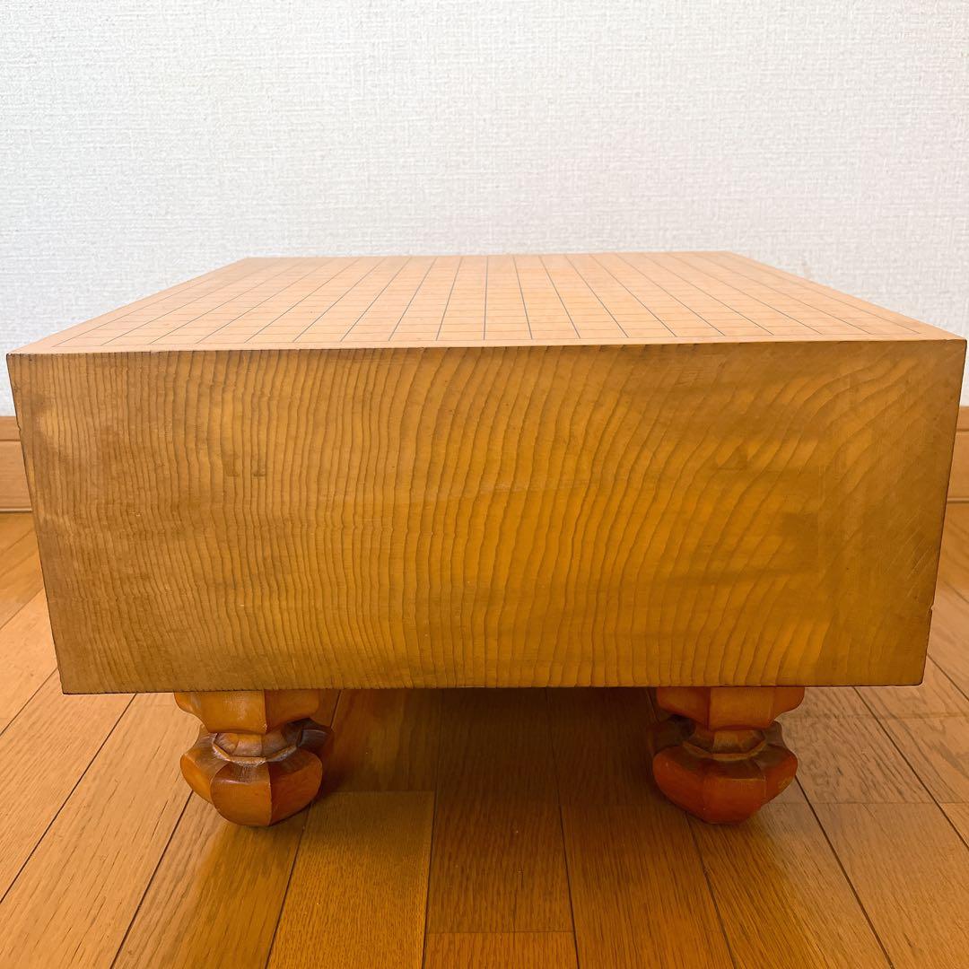 高級囲碁セット 碁盤 碁石 碁笥 へそ 脚付 蛤碁石 高級天然木