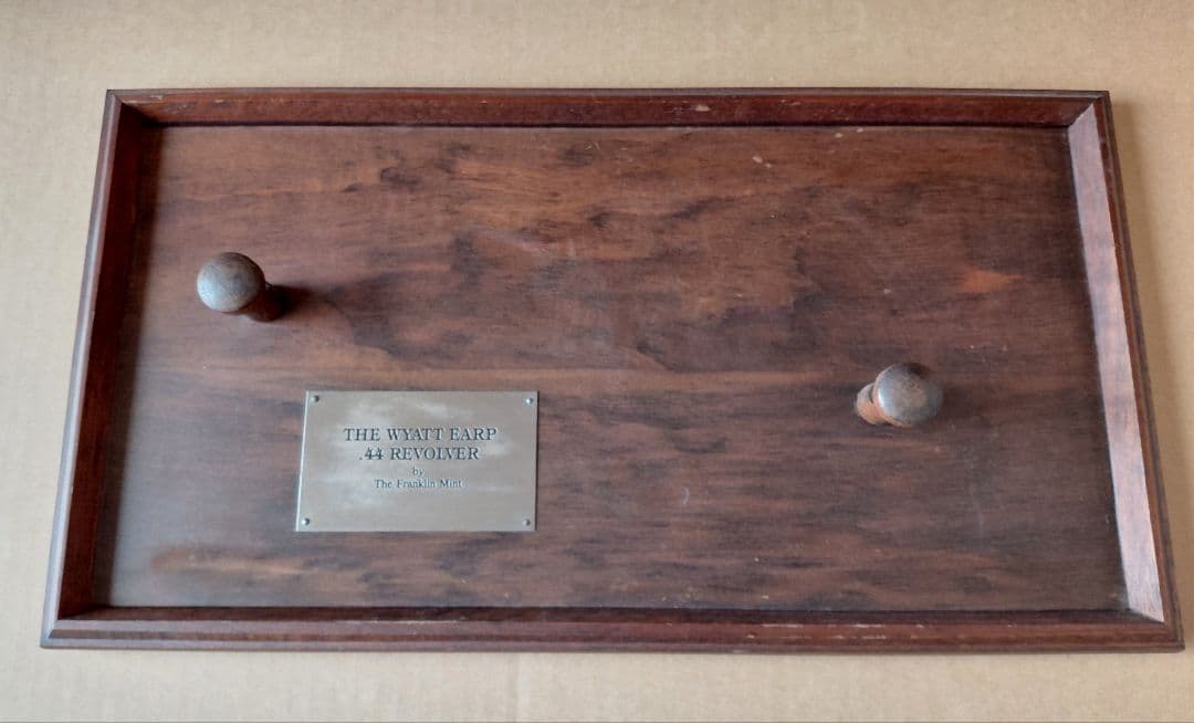 フランクリンミント ワイアットアープ 44リボルバー モデルガン 装飾銃