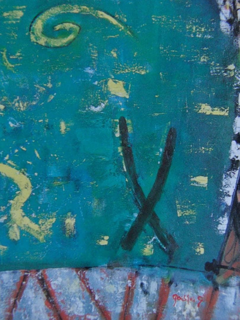 佐藤泰生、【ベニス・旅と時間】、希少な額装用画集より、新品額装付