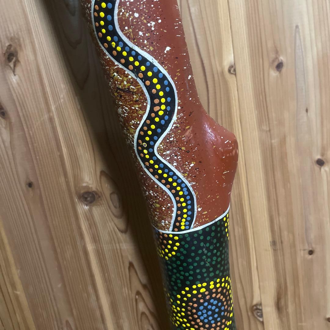 ユーカリ製ディジュリドゥ アボリジニ　オーストラリア