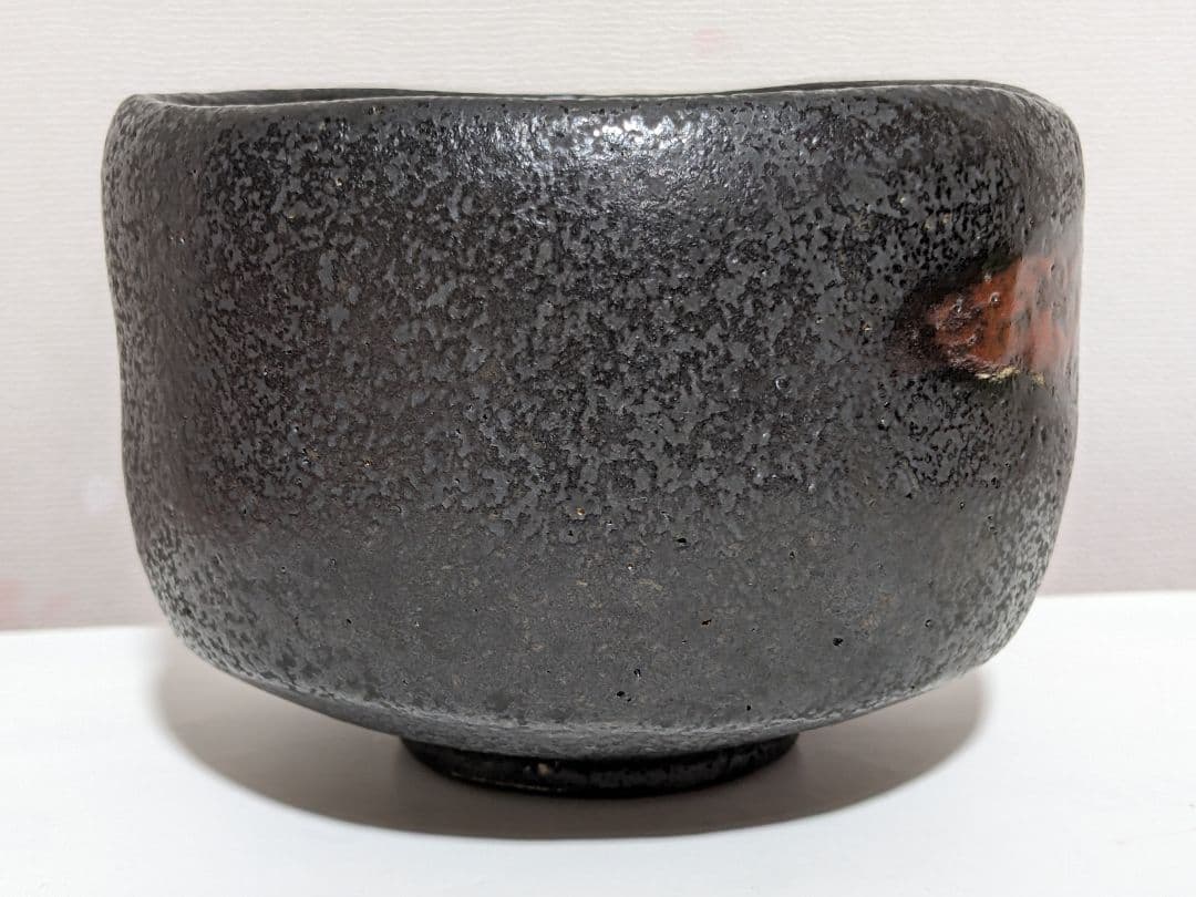 ♢抹茶碗 茶道具 黒楽茶盌 工芸品 古美術品 コレクション 骨董品