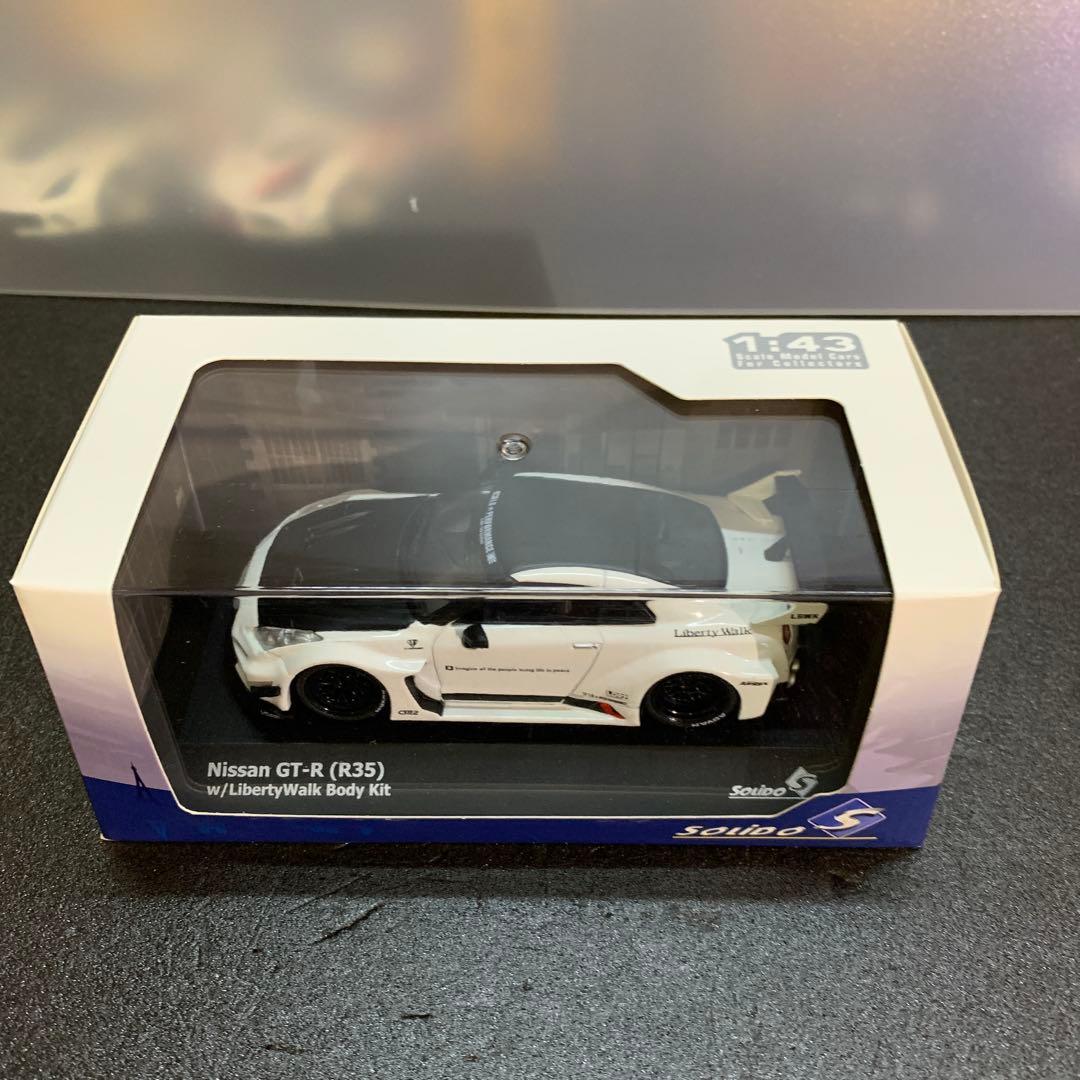 773 ソリド リバティウォーク R35 GTR 1/43ダイキャスト ミニカー