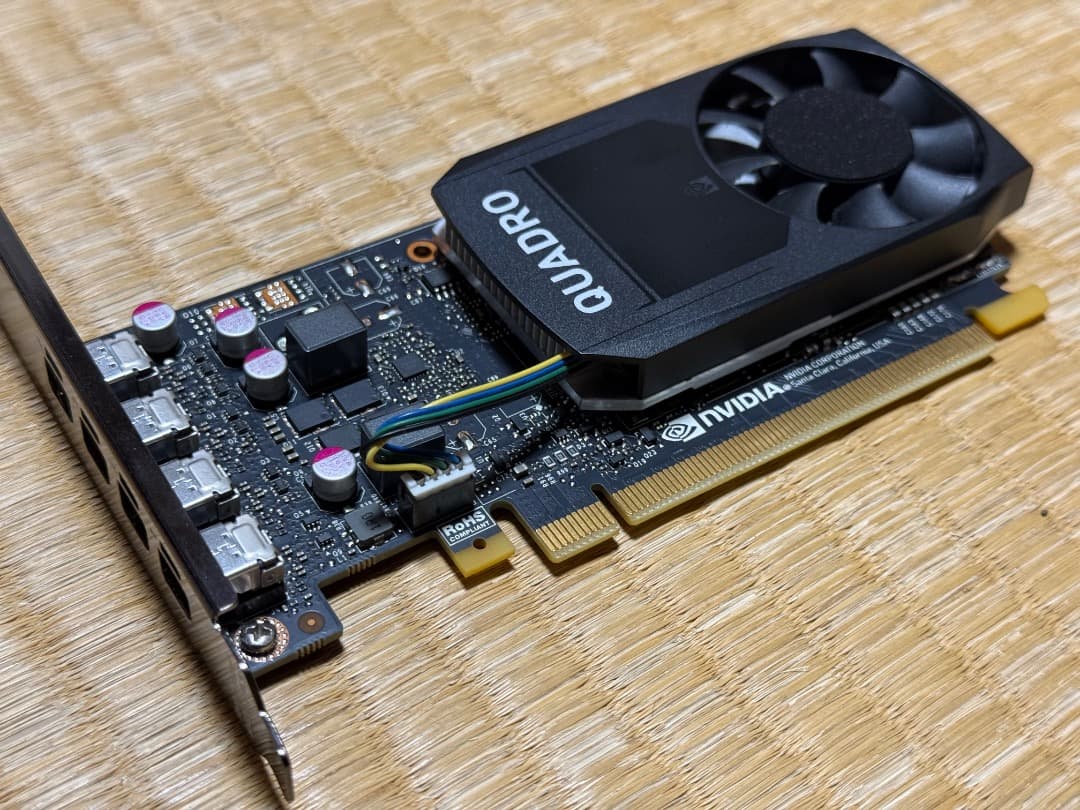 NVIDIA QUADRO P1000 動作確認済み M109479752人気