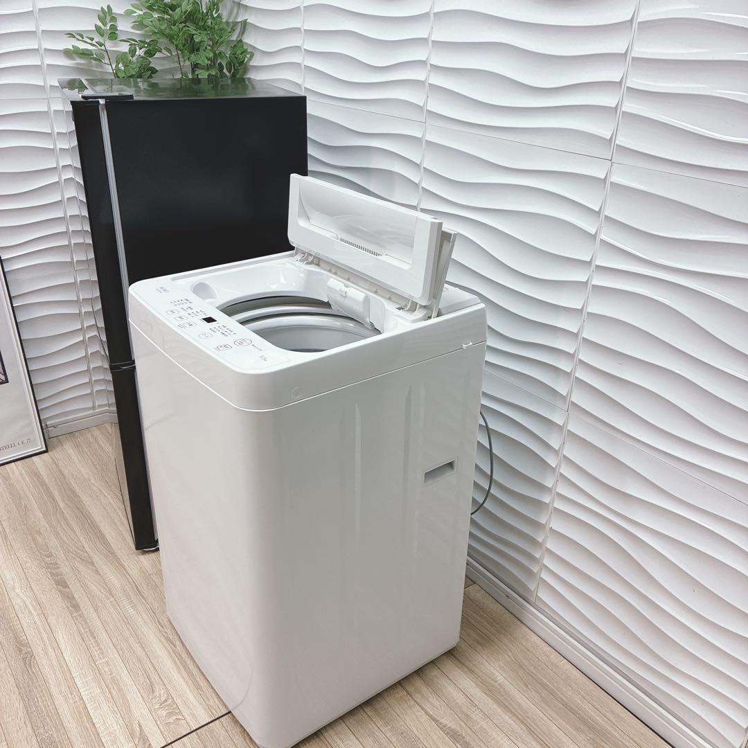 大阪府神戸市配達無料！5ヶ月保証◇ニトリ2022年冷蔵庫◇ヤマダ2023年洗濯機