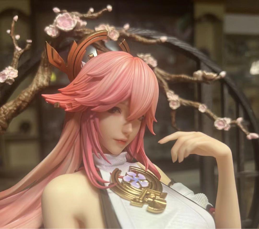 原神 八重神子 RO フィギュア ガレージキット ガレキ スタチュー