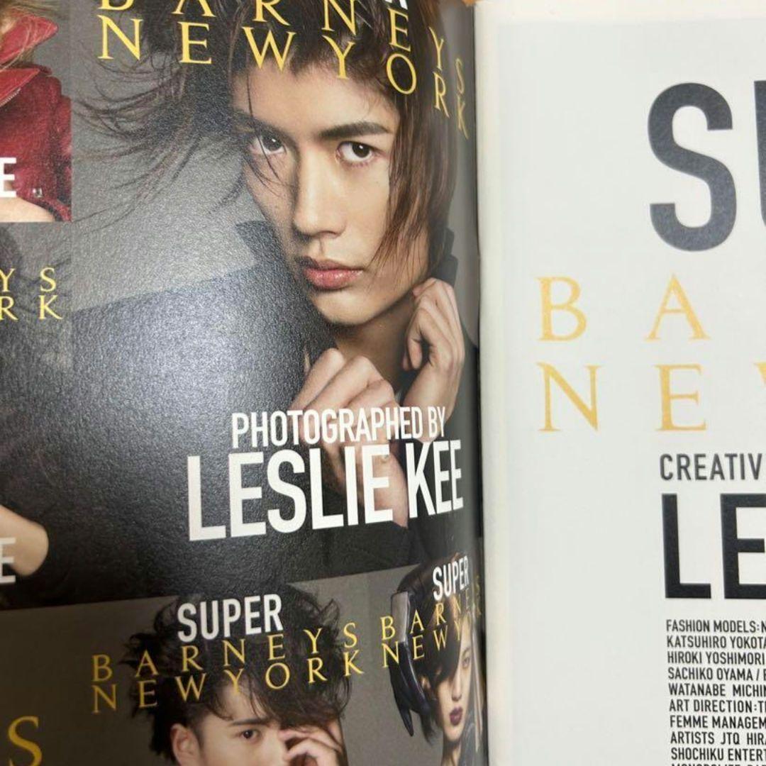 三浦春馬 レスリーキー SUPER BARNEY’S NEWYORK 写真集