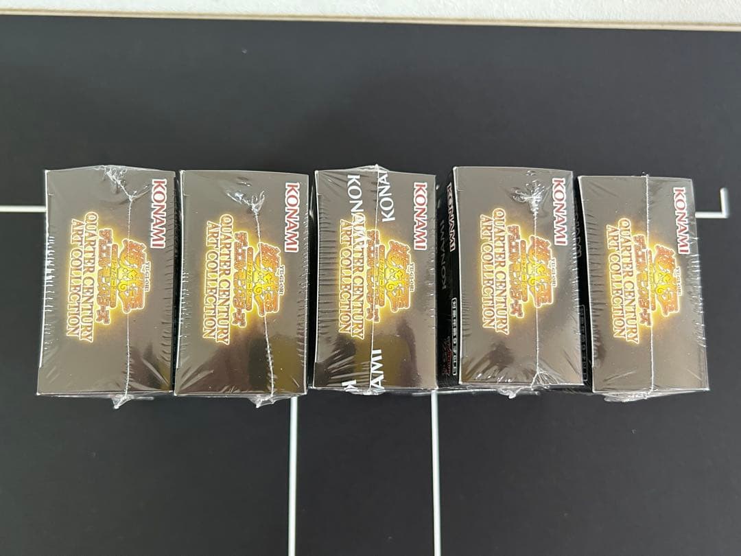新品未開封 シュリンク付き アーコレ 5BOX 遊戯王 アートコレクション