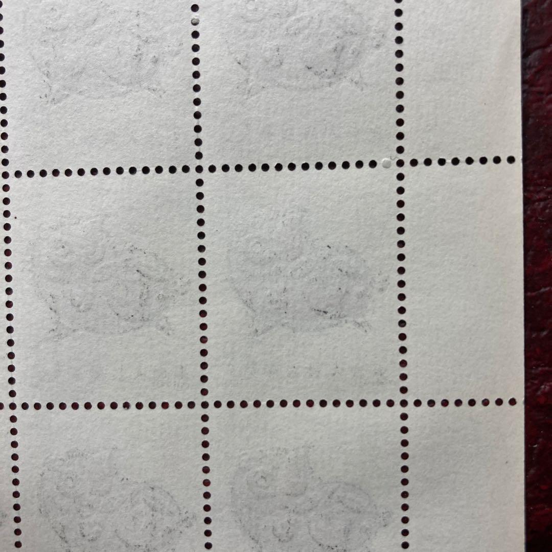 中国切手　年賀豚80面シート大版　状態概ね良好