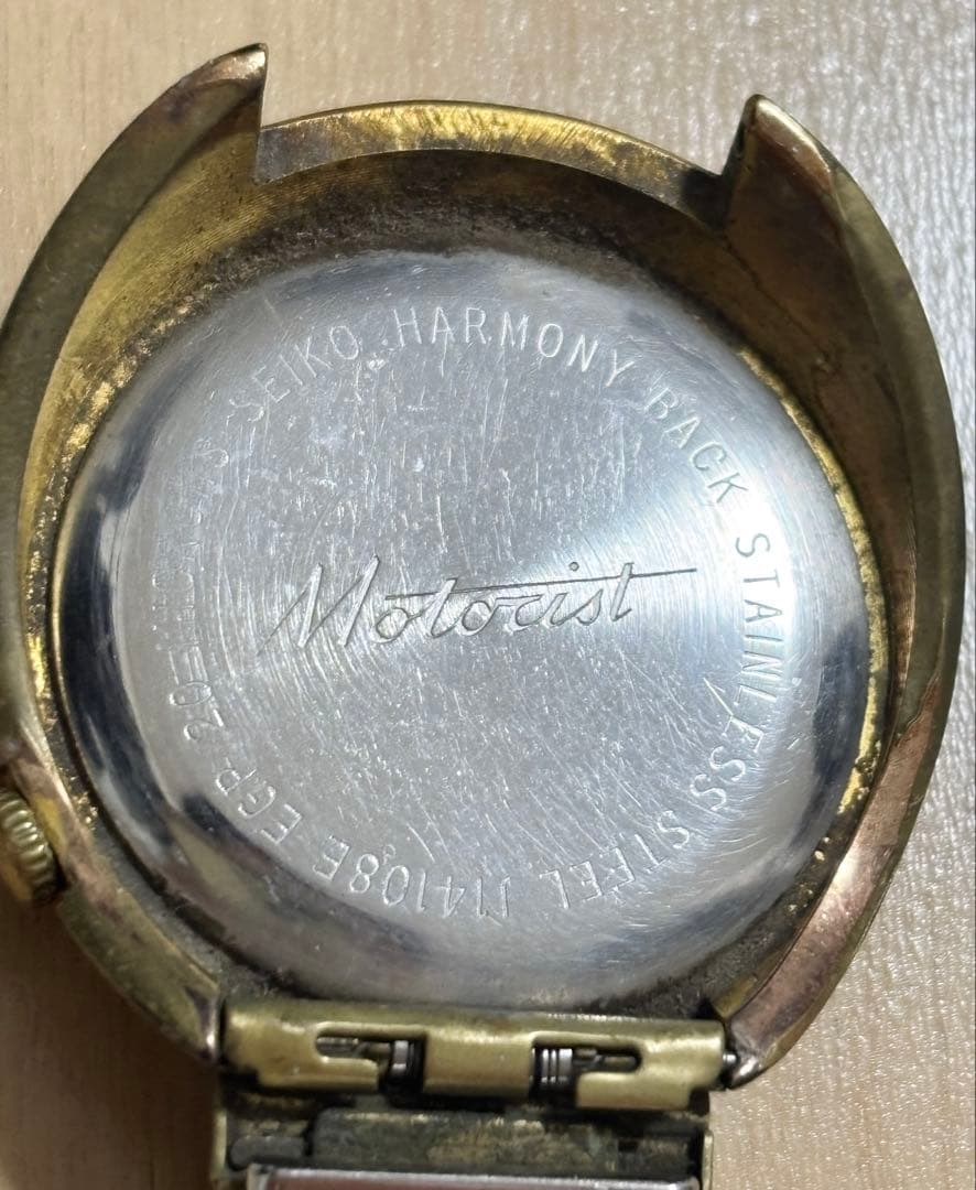ジャンク セイコー MOTORIST モトリスト J14108E ヴィンテージ
