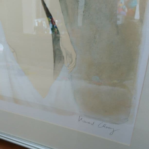 ベルナールシャロワ リトグラフ 鑑定書付