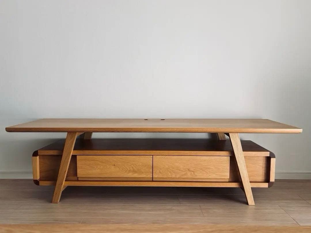 MUKU工房　ナラ材　テレビボード MUKU工房 ナラ材 テレビボード