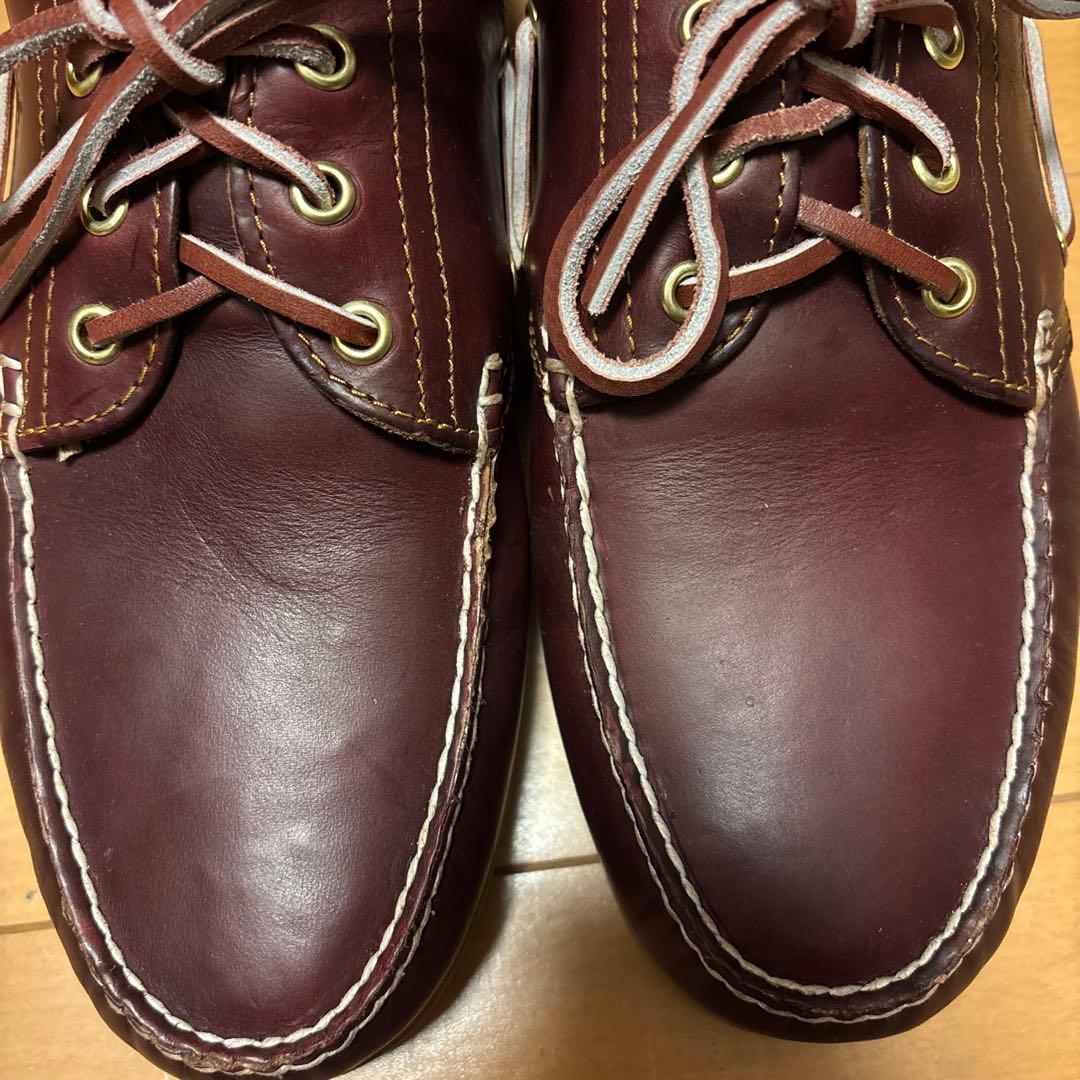 ティンバーランド　スリーアイ　クラッシックラグ　バーガンディー