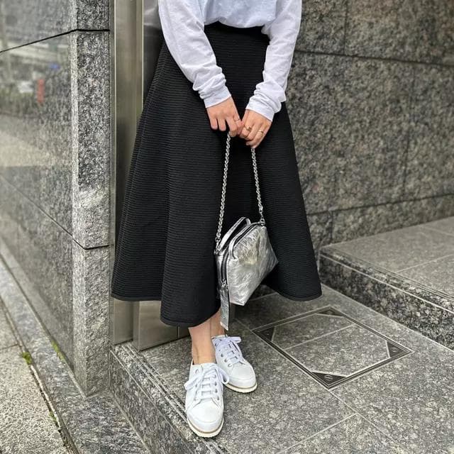 MADISONBLUEメッシュニットフレアスカート01