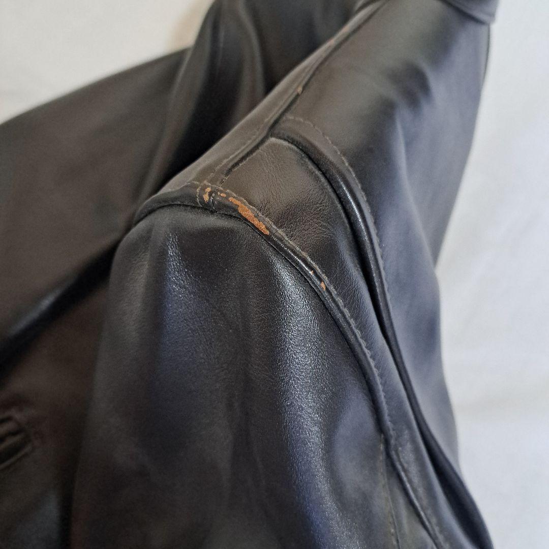 VANSON B シングルライダース オクタゴン 36 ダークブラウン バンソン