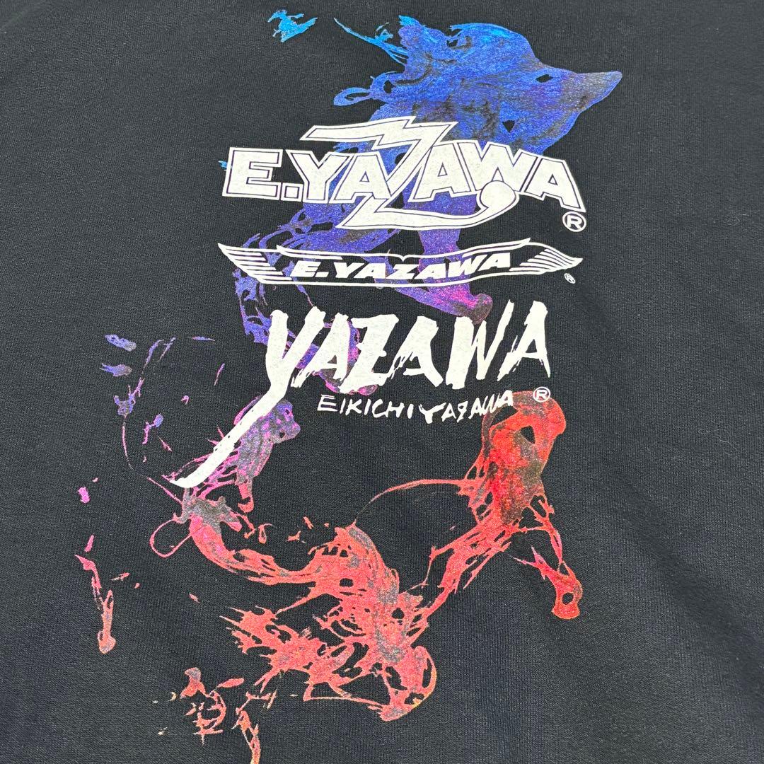 矢沢永吉 E.YAZAWA トレーナー logos インク 大きいXLサイズ - メルカリ