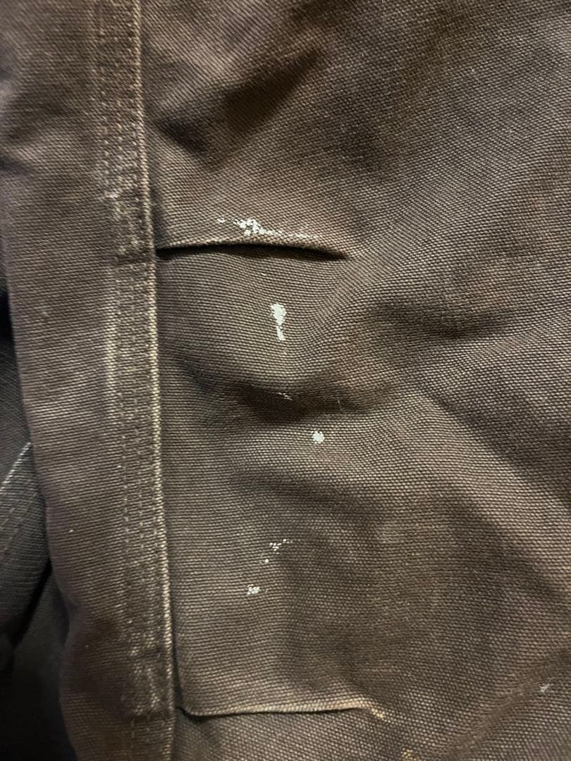 Carhartt ダークブラウン フリースジャケット