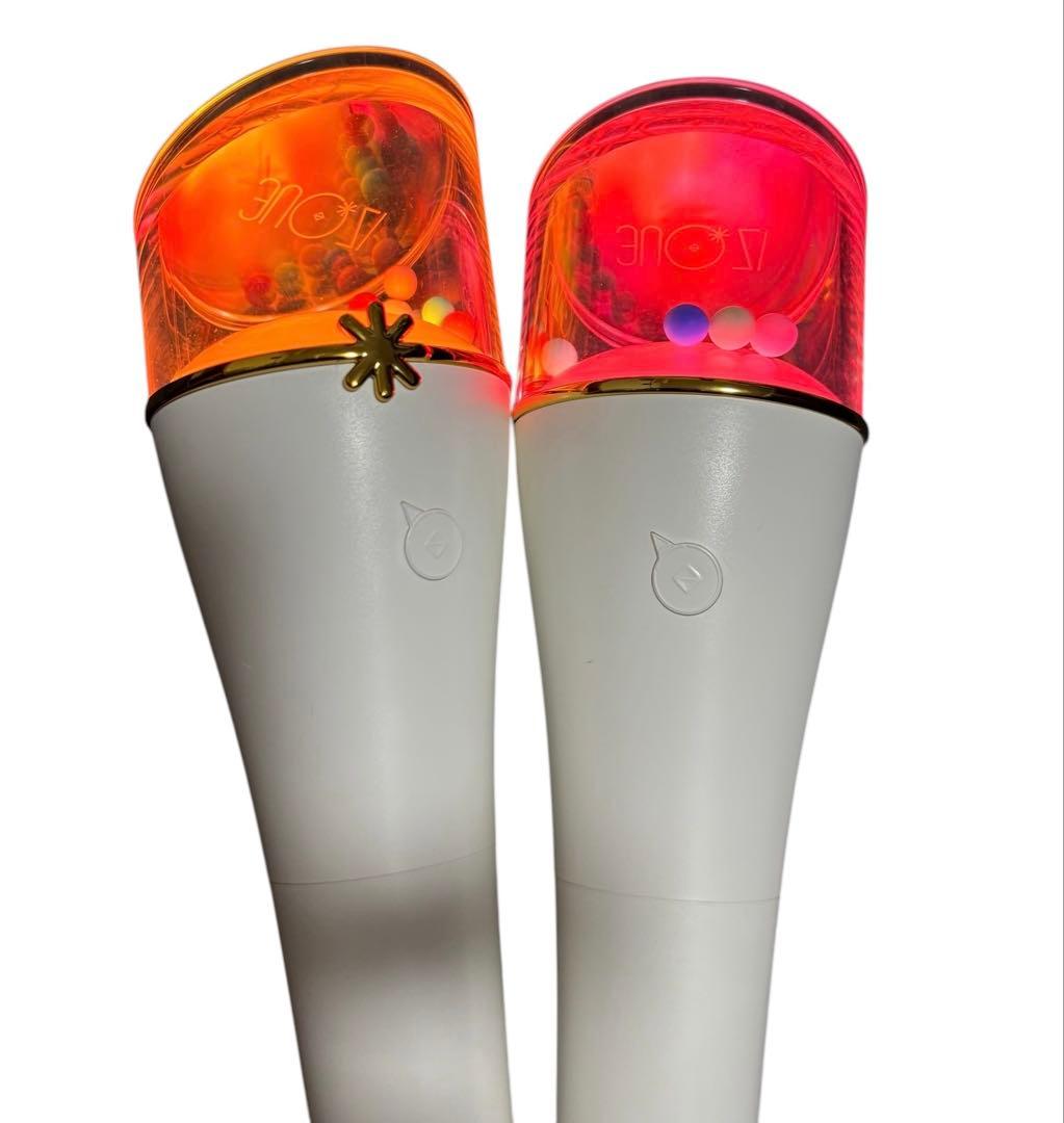 IZ*ONE 公式ペンライト ホワイト 2本セット