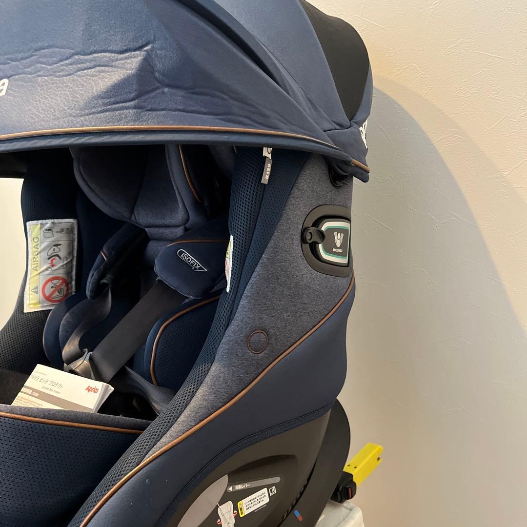 Apricaクルリラ ビッテ プロテクト ベビー チャイルドシート 説明書付き1