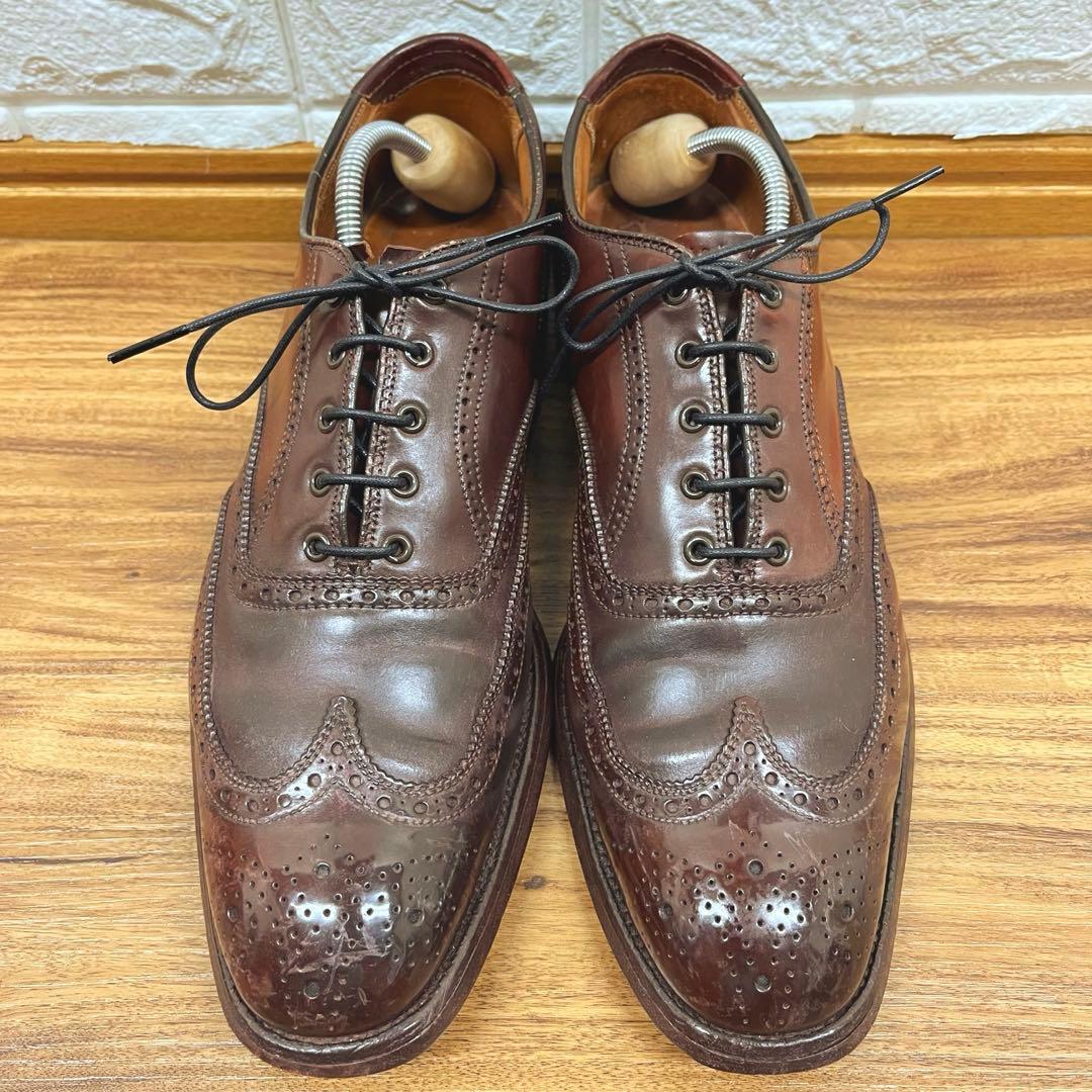 ブルックスブラザーズ　ALDEN シェルコードバン　ウイングチップ　9 1/2