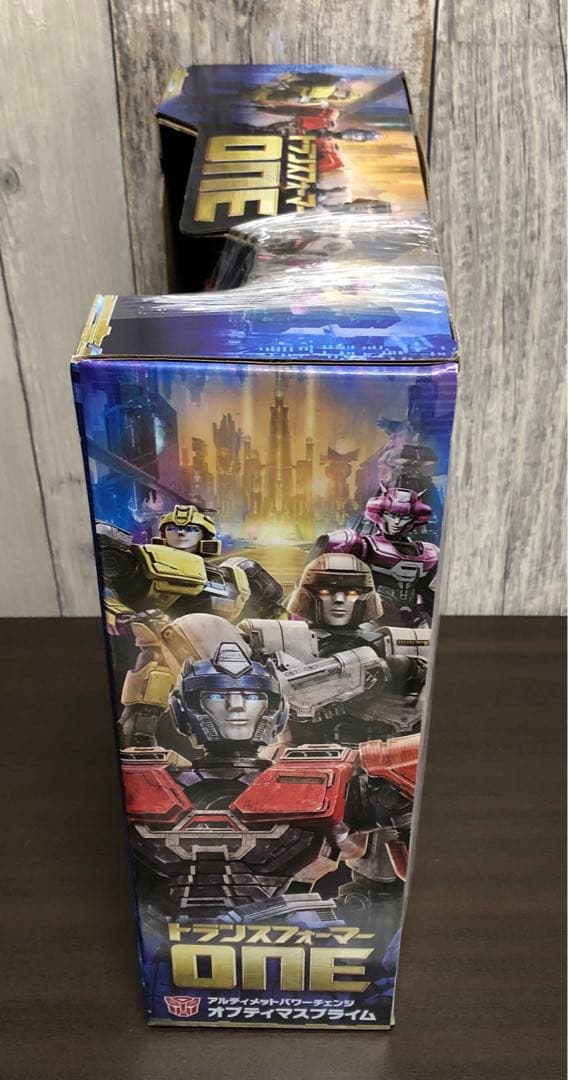 【未開封品】 アルティメットパワーチェンジ オプティマスプライム おまけ付き