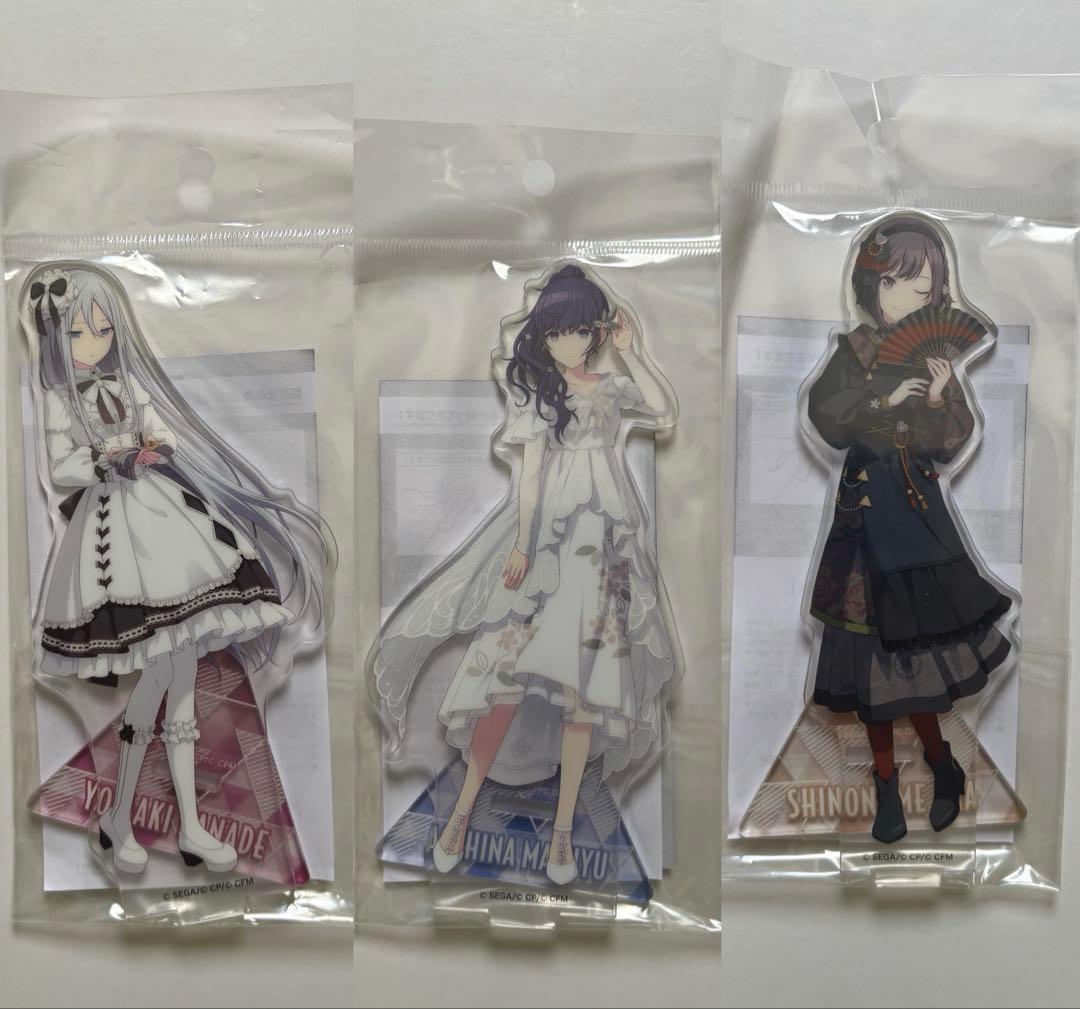 プロセカ アクスタ 宵崎奏 朝比奈まふゆ 東雲絵名 暁山瑞希 27 まとめ売り