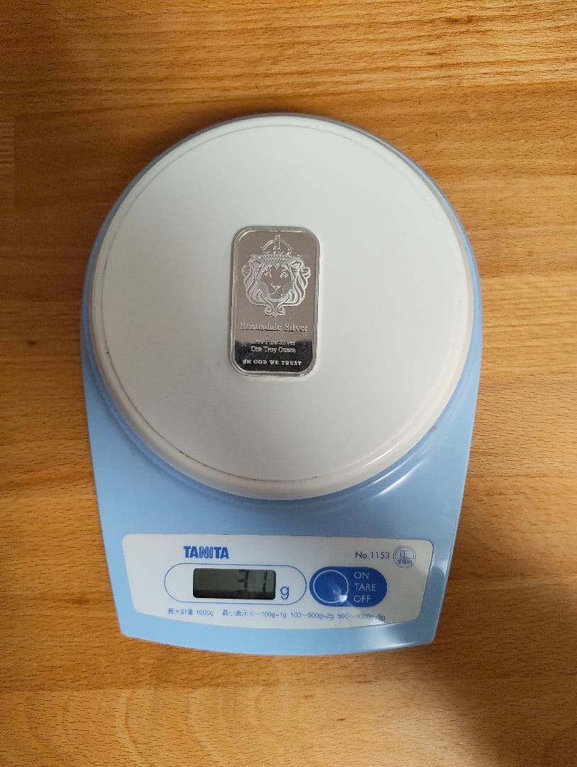 Scottsdale Silver 純銀 1oz シルバーバー スコッツデール