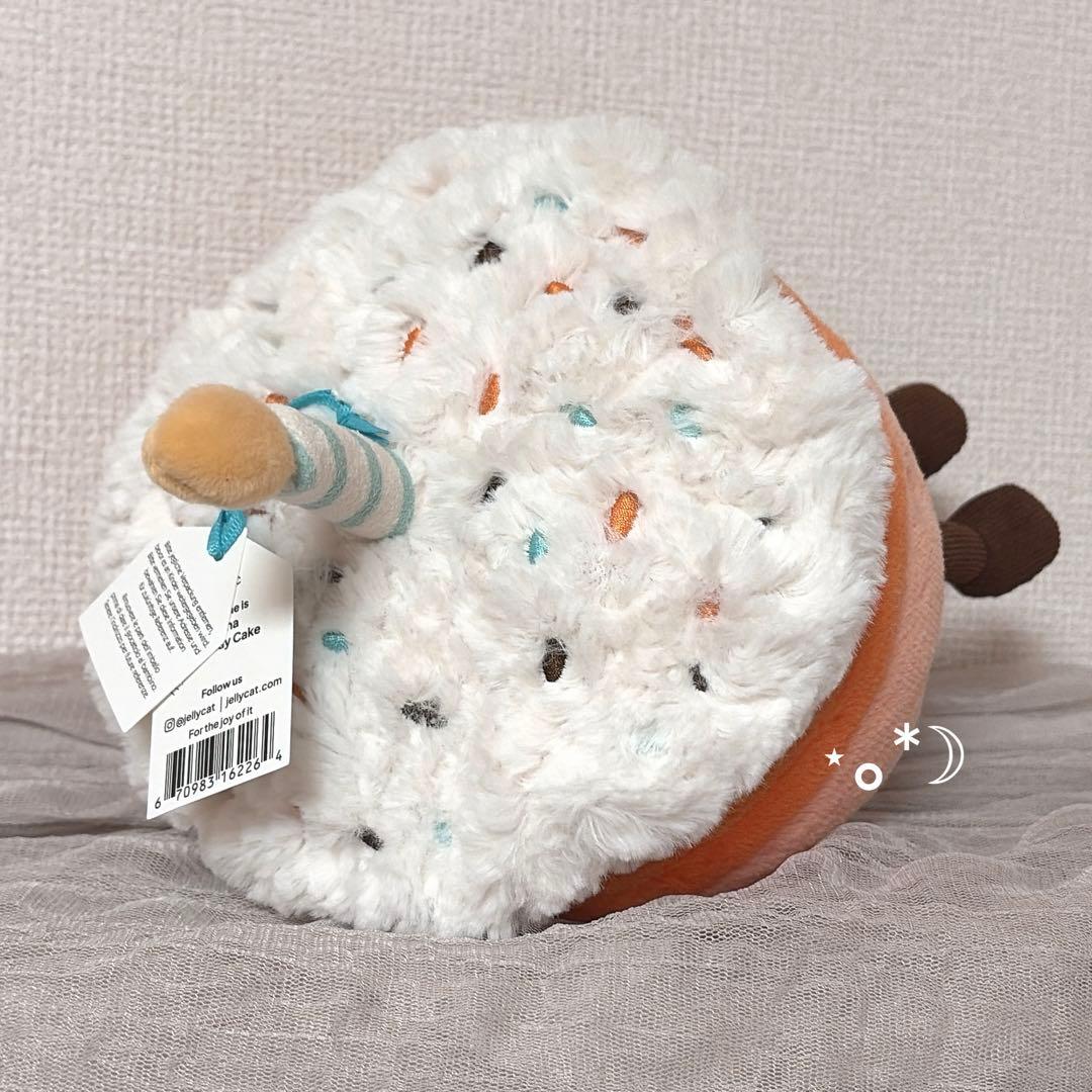 ジェリーキャット 25周年ケーキ ぬいぐるみ