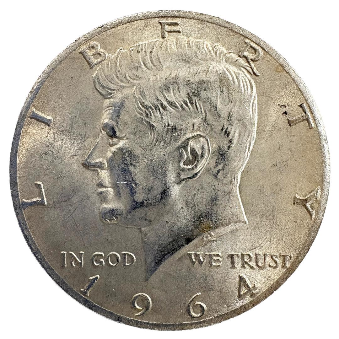 アメリカ ケネディ ハーフダラー 銀貨 1964年 JFK レプリカコイン