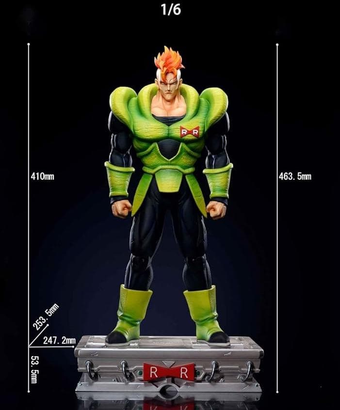 ドラゴンボール 1／6スケール 人造人間17号 フィギュア ガレージキット