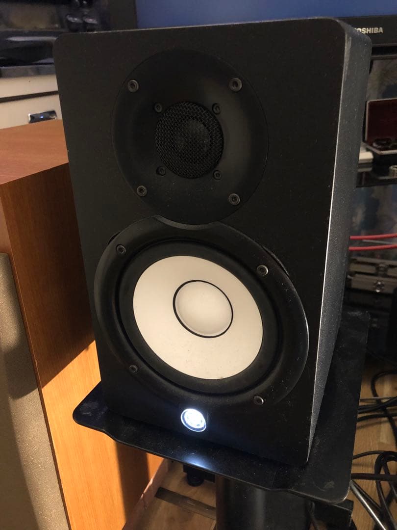 YAMAHA HS5 スタジオモニタースピーカー　ペア 電源プラグUPグレード済
