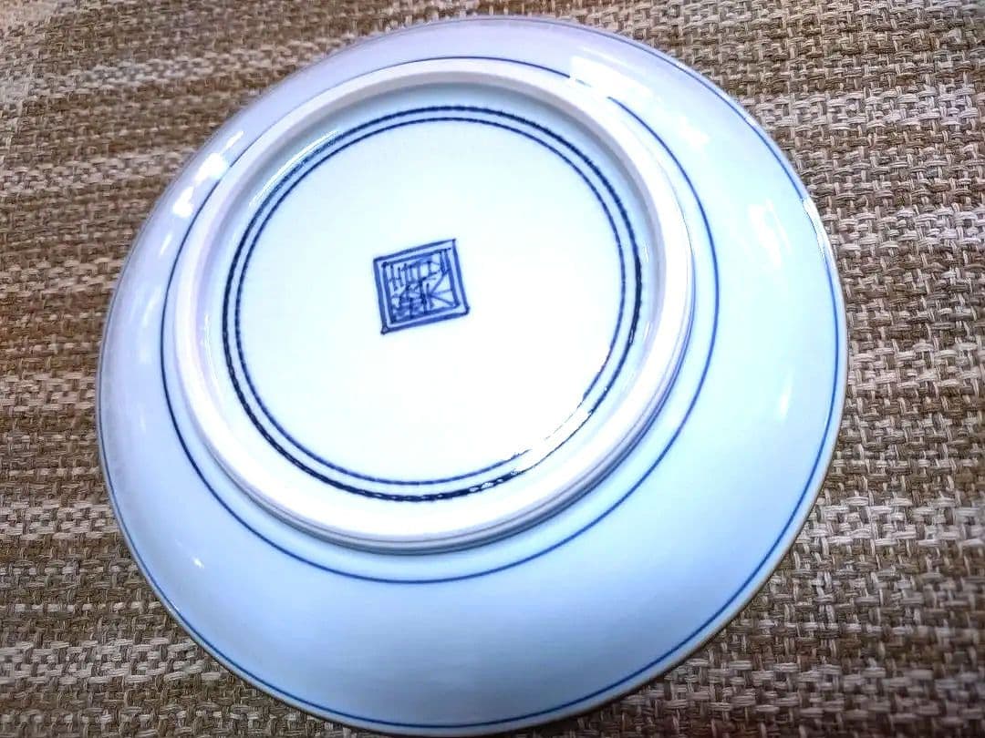 四季草花文・コーヒー碗皿【清水焼】