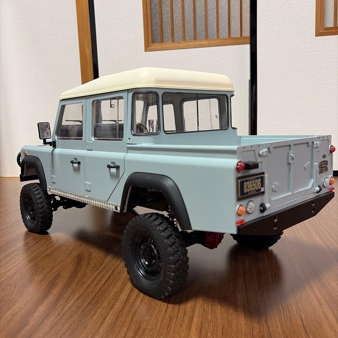 スケールクローラー　ディフェンダー110　1/10　&　メタルバンパーセット