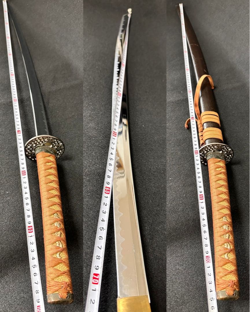 模造刀　打刀　コスプレ　鞘付き長さ約105cm 25G18