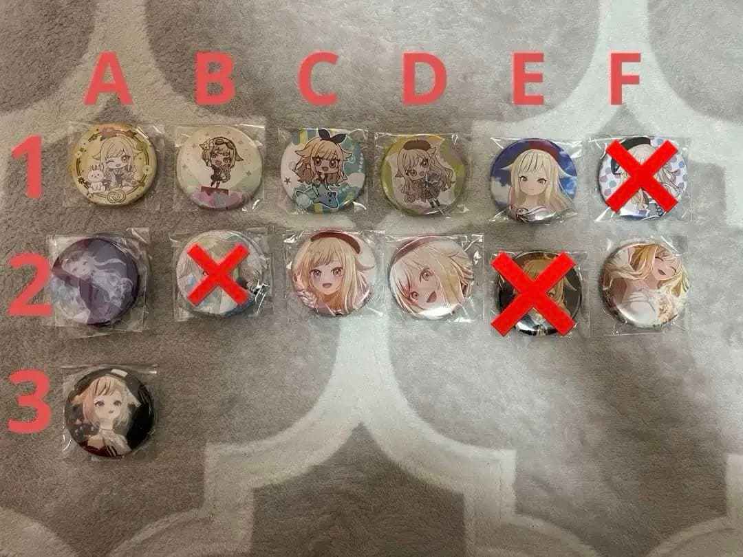 ヒメヒナ缶バッジ