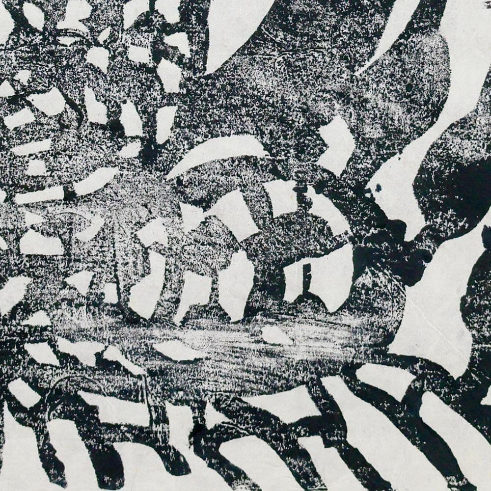 真作 希少】「月神の柵」華厳譜内の一柵（額装） 棟方志功 美術品