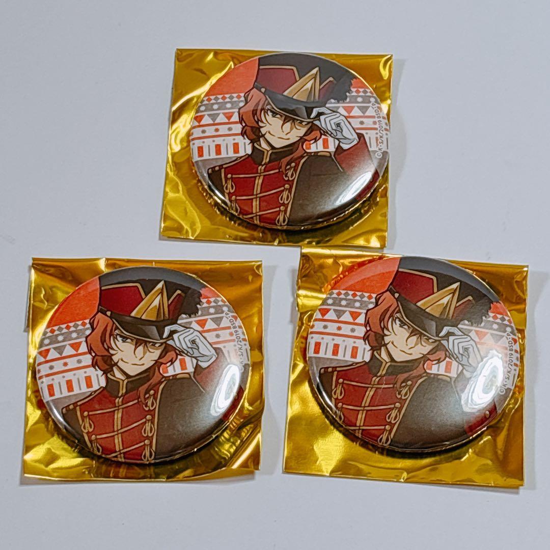 文豪ストレイドッグス アニカフェ 缶バッジ 中原中也 等身 マーチング