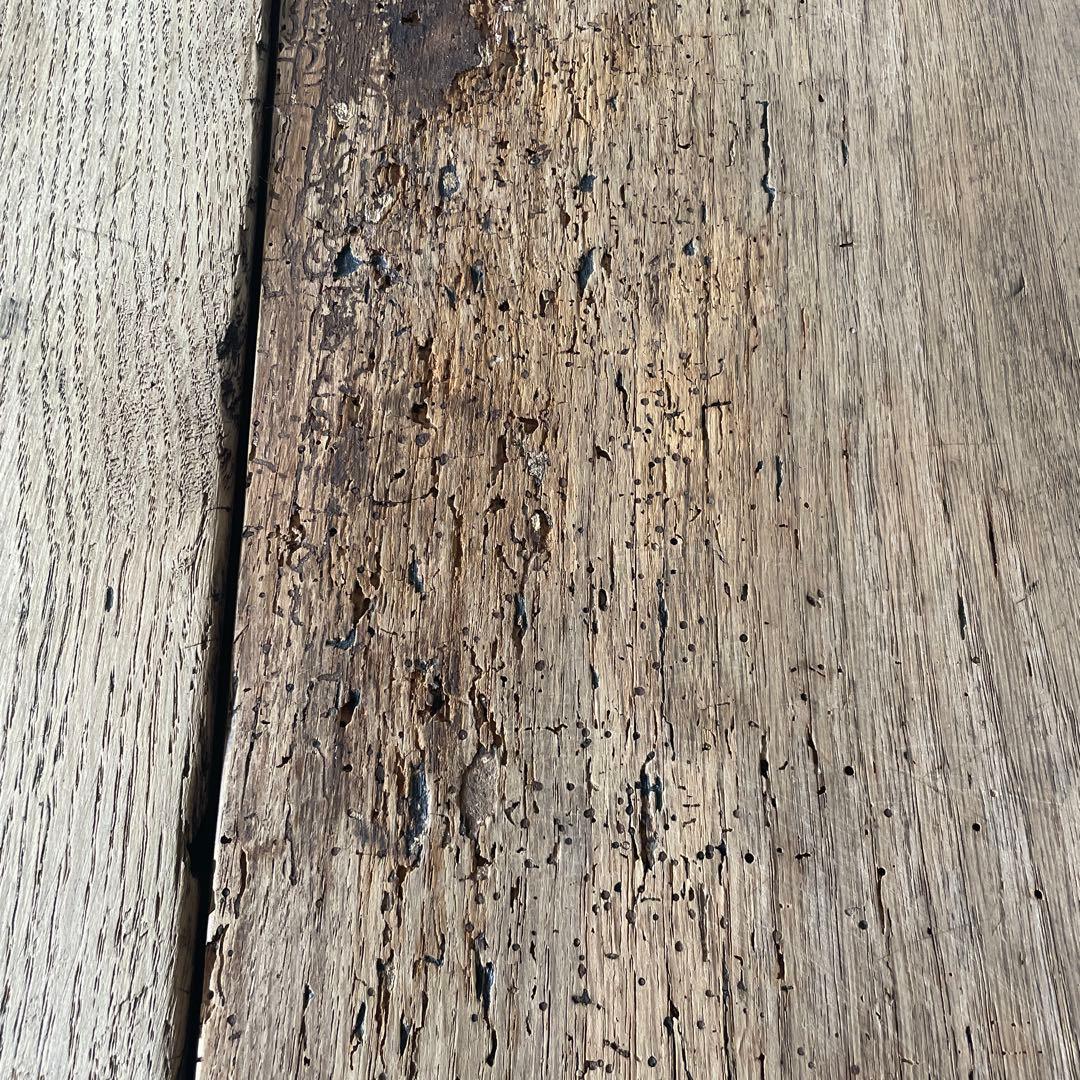 年末・年始SALE ゲートレッグテーブル ドロップリーフテーブル 剥離